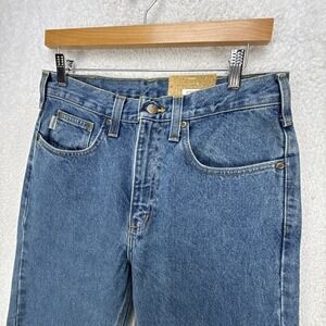 Carhartt Denim Traditional Fit Jean 32x36 Tapered Leg B480 DPS Deepstone NOS NWT